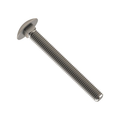 Κασονόβιδες - Καρόβιδες inox A2 όλο Σπείρωμα Din 603 6x60mm (Τιμή ανά Τεμάχιο)