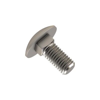 Κασονόβιδες - Καρόβιδες inox A2 όλο Σπείρωμα Din 603 8x20mm (Τιμή ανά Τεμάχιο)