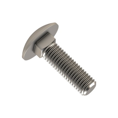 Κασονόβιδες - Καρόβιδες inox A2 όλο Σπείρωμα Din 603 8x30mm (Τιμή ανά Τεμάχιο)