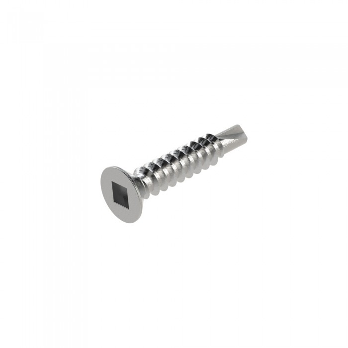 Τρυπανόβιδες φρεζάτες τετράγωνες 4.2x19mm Γαλβανιζέ DIN 7504P (Τιμή ανά Τεμάχιο)