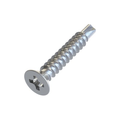 Τρυπανόβιδες αυτοδιάτρητες Φρεζάτες Σταυρωτές 3.5x19mm Γαλβανιζέ DIN 7504-P (Τιμή ανά Τεμάχιο)