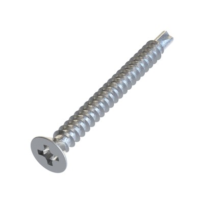 Τρυπανόβιδες αυτοδιάτρητες Φρεζάτες Σταυρωτές 3.5x32mm Γαλβανιζέ DIN 7504-P (Τιμή ανά Τεμάχιο)