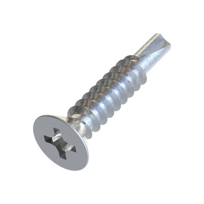 Τρυπανόβιδες αυτοδιάτρητες Φρεζάτες Σταυρωτές 4.2x19mm Γαλβανιζέ DIN 7504-P (Τιμή ανά Τεμάχιο)