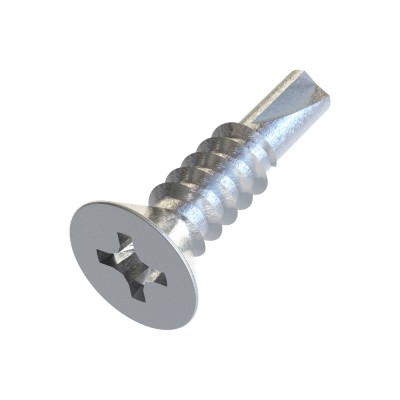 Τρυπανόβιδες αυτοδιάτρητες Φρεζάτες Σταυρωτές 4.8x16mm Γαλβανιζέ DIN 7504-P (Τιμή ανά Τεμάχιο)