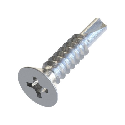 Τρυπανόβιδες αυτοδιάτρητες Φρεζάτες Σταυρωτές 4.8x19mm Γαλβανιζέ DIN 7504-P (Τιμή ανά Τεμάχιο)