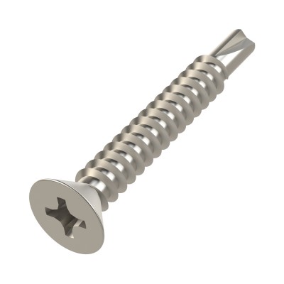 Τρυπανόβιδες αυτοδιάτρητες φρεζάτες Σταυρωτές 4.8x32mm Inox A2 DIN 7504P (Τιμή ανά Τεμάχιο)