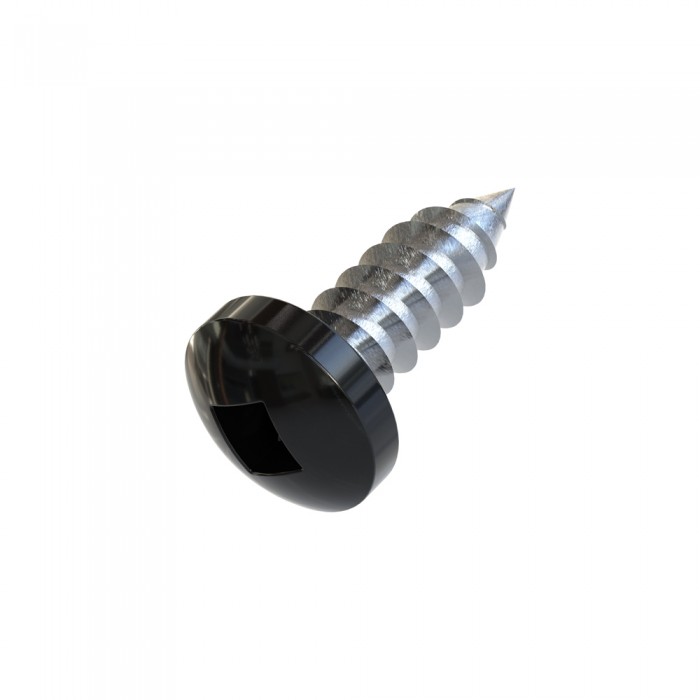 Λαμαρινόβιδες Ψωμάκι Τετράγωνες 4.2x13mm Μαύρες Ral 9011 DIN 7981 (Τιμή ανά Τεμάχιο)