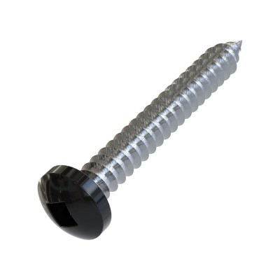 Λαμαρινόβιδες Ψωμάκι Τετράγωνες 4.2x32mm Μαύρες Ral 9011 DIN 7981 (Τιμή ανά Τεμάχιο)