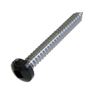 Λαμαρινόβιδες Ψωμάκι Τετράγωνες 4.2x38mm Μαύρες Ral 9011 DIN 7981 (Τιμή ανά Τεμάχιο)