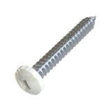 Λαμαρινόβιδες Ψωμάκι Τετράγωνες 4.2x32mm Λευκές Ral 9016 DIN 7981 (Τιμή ανά Τεμάχιο)
