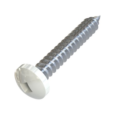 Λαμαρινόβιδες Ψωμάκι Τετράγωνες 4.8x32mm Λευκές Ral 9016 DIN 7981 (Τιμή ανά Τεμάχιο)