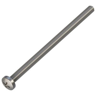 Μηχανόβιδες με Κυλινδρικό Κεφάλι Σταυρού M6x100mm Inox A2 DIN 7985 (Τιμή ανά Τεμάχιο)