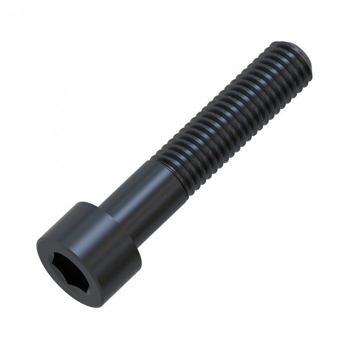 Βίδες Με Κεφαλή Άλλεν και Μετρικό Σπείρωμα 10x50mm Χαλύβδινες Μαύρες DIN 912 (Τιμή ανά Τεμάχιο)
