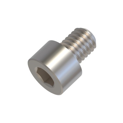 Βίδες Με Κεφαλή Άλλεν και Μετρικό Σπείρωμα 8x10mm Inox A2 DIN 912 (Τιμή ανά Τεμάχιο)