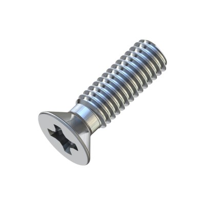 Μηχανόβιδες Φρεζάτες Σταυρού M3x10mm Γαλβανιζέ DIN 965 (Τιμή ανά Τεμάχιο)