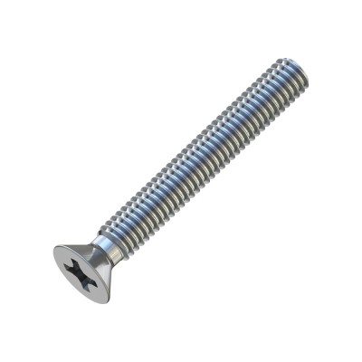 Μηχανόβιδες Φρεζάτες Σταυρού M4x30mm Γαλβανιζέ DIN 965 (Τιμή ανά Τεμάχιο)