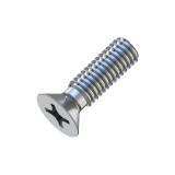 Μηχανόβιδες Φρεζάτες Σταυρού M6x20mm Γαλβανιζέ DIN 965 (Τιμή ανά Τεμάχιο)