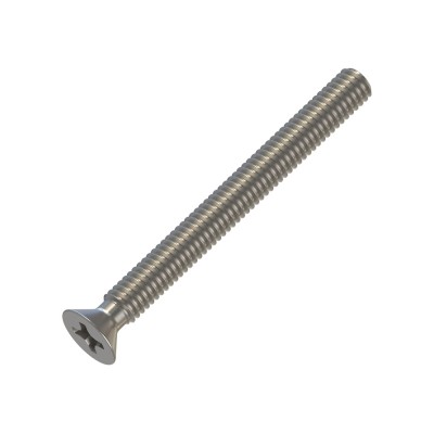 Μηχανόβιδες Φρεζάτες Σταυρού M4x40mm Inox A2 DIN 965 (Τιμή ανά Τεμάχιο)