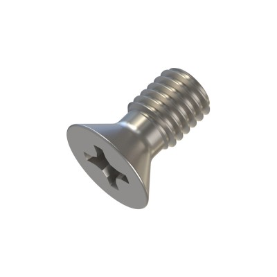 Μηχανόβιδες Φρεζάτες Σταυρού M5x10mm Inox A2 DIN 965 (Τιμή ανά Τεμάχιο)