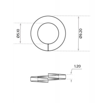 Γκρόβερ Μ5 Inox A2 DIN 127 (Τιμή ανά Τεμάχιο)