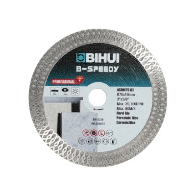Διαμαντόδισκος  Ø76x10 mm Bihui AGMN76-BT