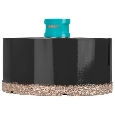 Ποτηροτρύπανο Διαμαντέ Ξηρής Διάτρησης Για Πλακάκι, Κεραμικά Υλικά, Πορσελάνη και Πέτρα με στέλεχος Μ14 και Διάμετρο Ø120mm BIHUI DBDF120