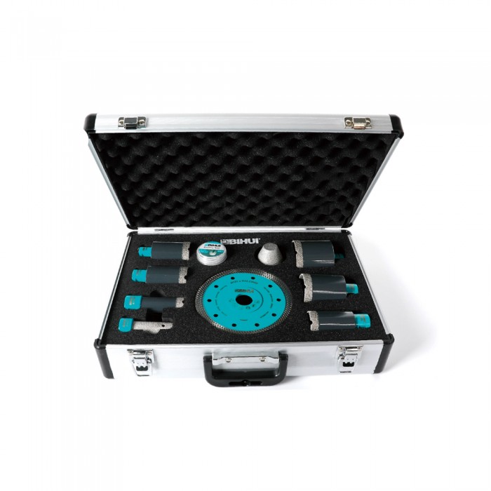 Σετ Ποτηροτρύπανα διαμαντιού 10 τεμαχίων Bihui Diamond Turbo Drill Set DBDMS10