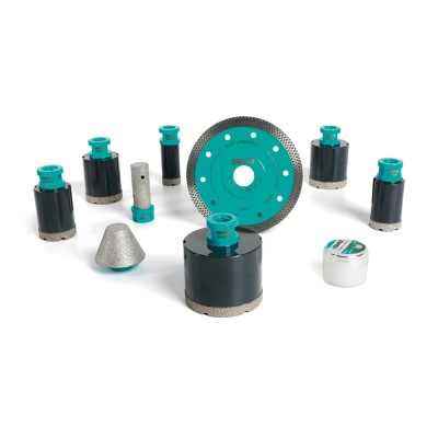 Σετ Ποτηροτρύπανα διαμαντιού 10 τεμαχίων Bihui Diamond Turbo Drill Set DBDMS10