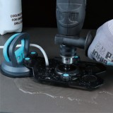 Οδηγός με Βεντούζα για Ποτηροτρύπανα Διαμαντιού Bihui Drill Guide Master DBGM