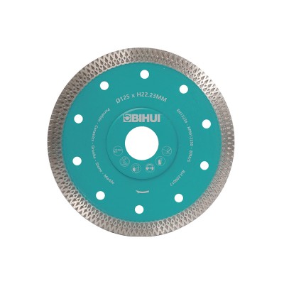 Δίσκος Κοπής Διαμαντιού 125mm και Πάχος 1,2mm για σκληρά πλακάκια, πορσελάνη κ.α. Diamond Blade Bihui DCBM5
