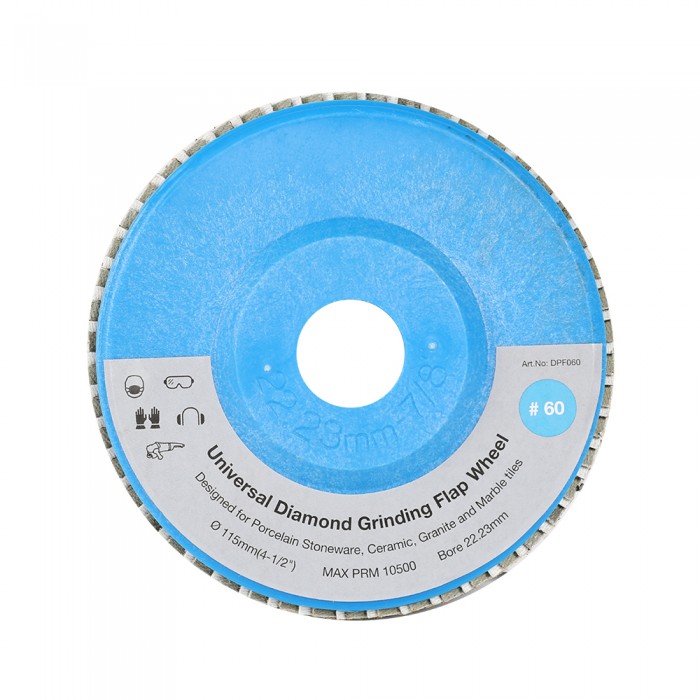 Αδαμαντοφόρος Λειαντικός Δίσκος 115mm #60 για διαμόρφωση πλακιδίων, μαρμάρων, πορσελάνης, γυαλιού κ.λπ. της Bihui DPF060