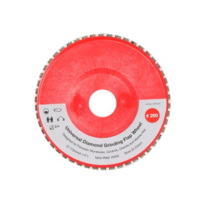 Αδαμαντοφόρος Λειαντικός Δίσκος 115mm #200 για διαμόρφωση πλακιδίων, μαρμάρων, πορσελάνης, γυαλιού κ.λπ. της Bihui DPF200