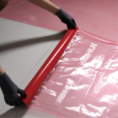 Αυτοκόλλητη Μεμβράνη Κάλυψης σε ρολό για Προστασίας Δαπέδων & Επιφανειών 25m x 0.7m BIHUI FTFP700