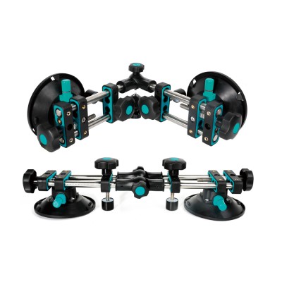 Βεντούζα για Ρύθμιση και Στερέωση πλακιδίων πολλαπλών γωνιών Διπλή της Bihui 2 in 1 Multi Angle Tile Fixer & Adjuster LFTFV6