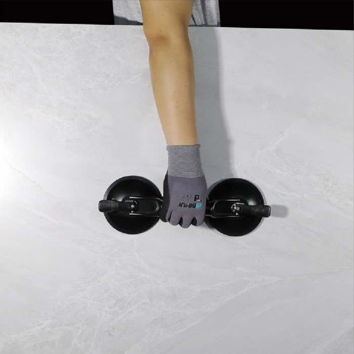 Βεντούζα Πλακιδίων Διπλή για 85Kg Ικανότητα Ανύψωσης της Bihui Mega Double Suction Cup SCDB4