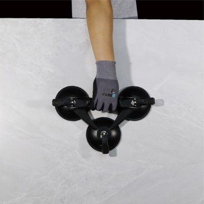 Βεντούζα Πλακιδίων Τριπλή για 110Kg Ικανότητα Ανύψωσης της Bihui Mega Triple Suction Cup SCTB4