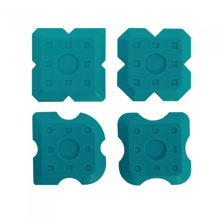 Σετ 4 τεμάχια Αρμολόγησης Σιλικόνης Bihui Applicator Kit Professional Tiling Tools STAK4