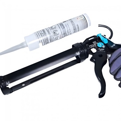 Πιστόλι Σιλικόνης Βαρέως Τύπου Αλουμινίου για φυσίγγια 310ml BIHUI TCGM10.