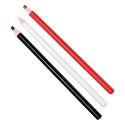 Μολύβια Κατασκευών Σετ 3 τεμ. (Μαύρο,Λευκό Κόκκινο) 180mm BIHUI TCM3