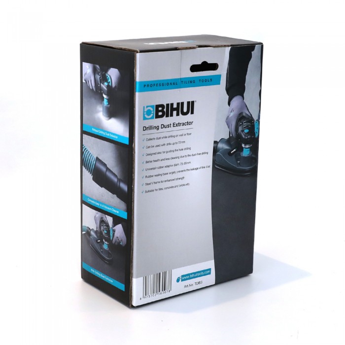 Συλλέκτης Σκόνης Για ποτηροτρύπανα εως 72mm με Γωνιακό Τροχό της Bihui TDBS