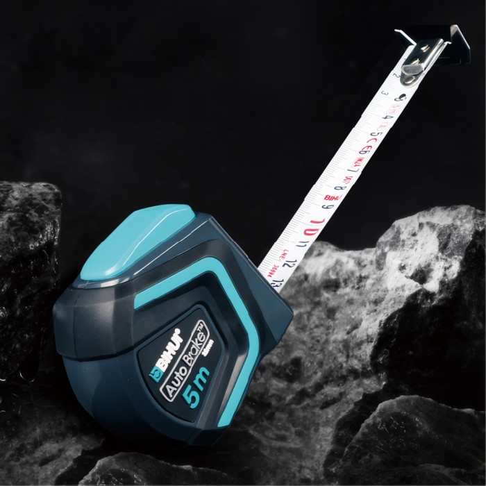 Μέτρο ταινίας με Αυτόματο φρένο 22mm x 5m BIHUI TMR5M