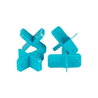 Σταυροί πλακιδίων Επαναχρησιμοποιούμενοι 1,2,3,4mm σε ένα (50 τεμάχια) Bihui Multi Reusable Spacer TSM50