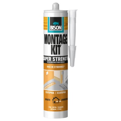 Κόλλα γενικής χρήσης Μπέζ MONTAGEKIT® SUPER STRENGTH 370g