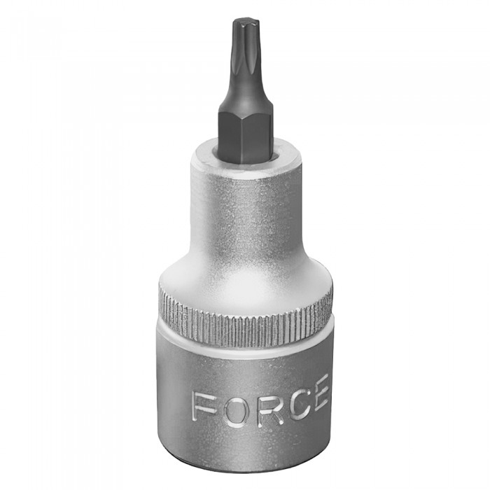 Καρυδάκι με Μύτη Torx Mήκους L.55mm με Καρέ 1/2" Μέγεθος T25 Force