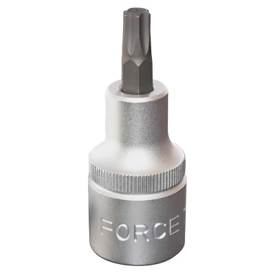 Καρυδάκι με Μύτη Torx Mήκους L.55mm με Καρέ 1/2" Μέγεθος T35 Force