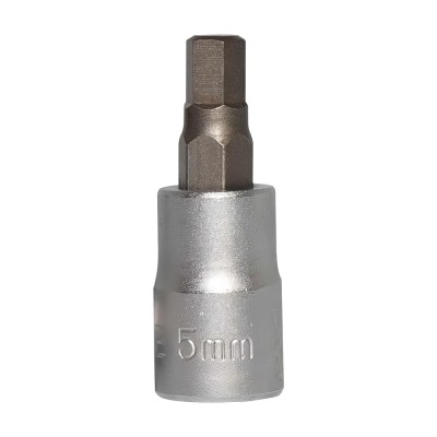 Καρυδάκι με Μύτη Allen με Καρέ 1/4" και Μέγεθος Ν.5mm Force