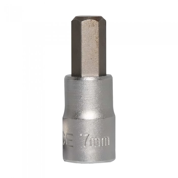 Καρυδάκι με Μύτη Allen με Καρέ 1/4" και Μέγεθος Ν.7mm Force