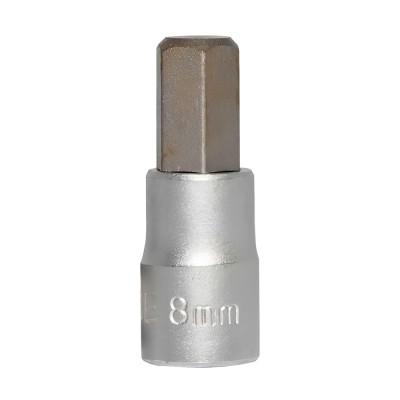 Καρυδάκι με Μύτη Allen με Καρέ 1/4" και Μέγεθος Ν.8mm Force