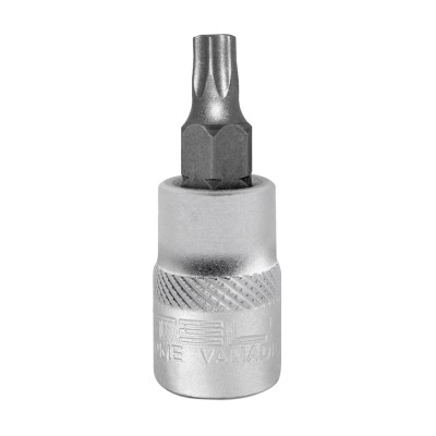 Καρυδάκι με Μύτη Torx με Καρέ 1/4" και Μέγεθος T25 Stels