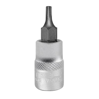 Καρυδάκι με Μύτη Torx με Καρέ 1/4" και Μέγεθος T8 Stels